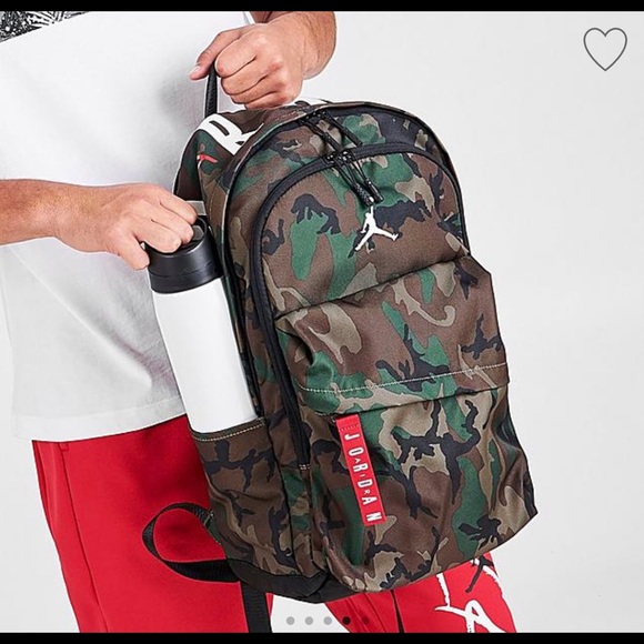 jordan camo backpack